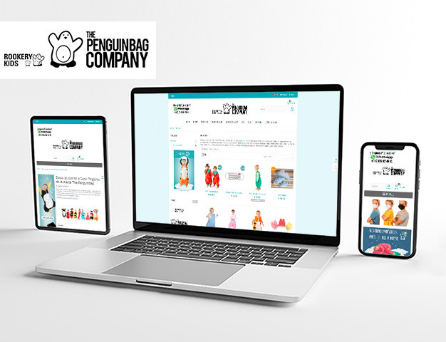 Imagen principal de proyecto de Diseño eCommerce Prestashop The penguing Bag Company
